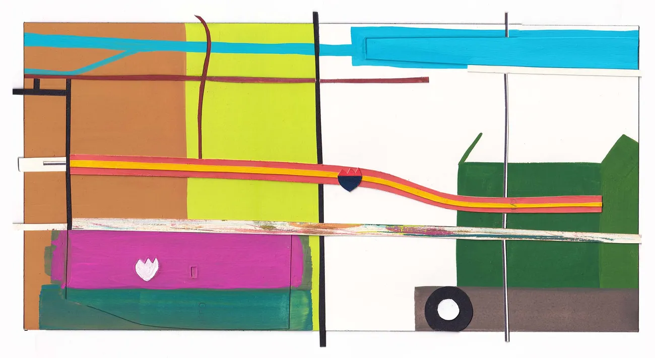 Highway collage